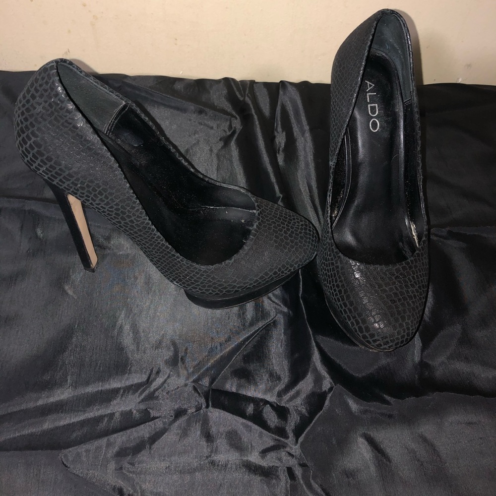 Black heels